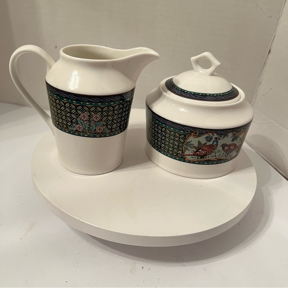 Christopher Stuart’s Optima Fine China Creamer & Sugar Set